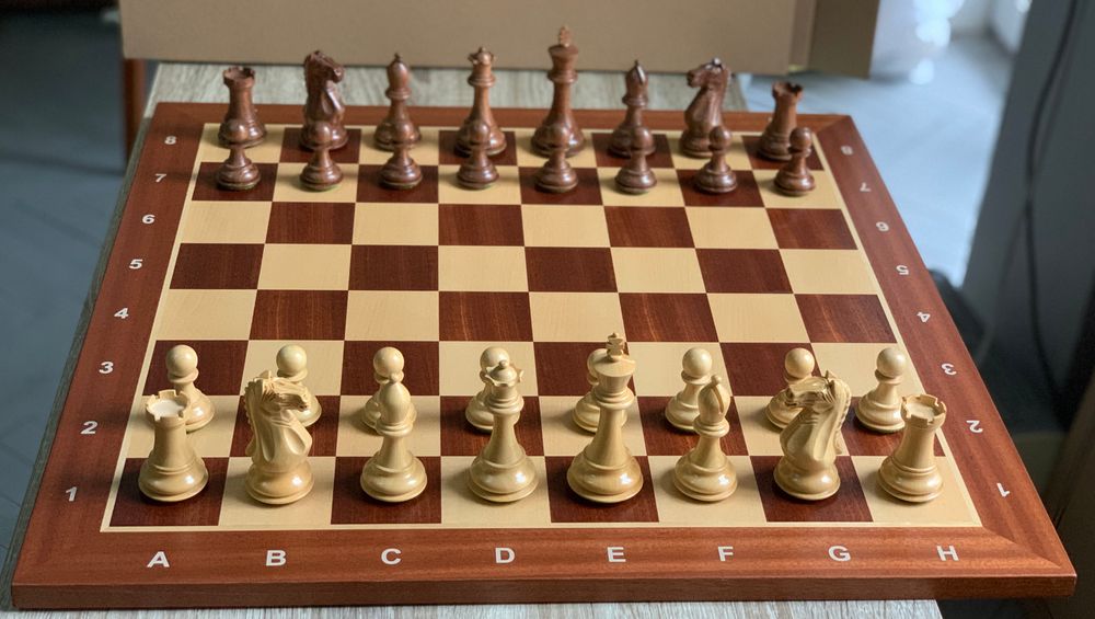 Шахматы Суприм №6 индийская акация